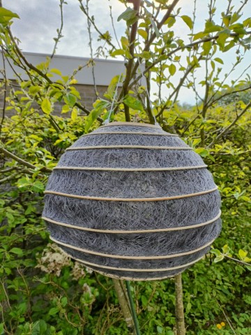 Buitenlampion antraciet