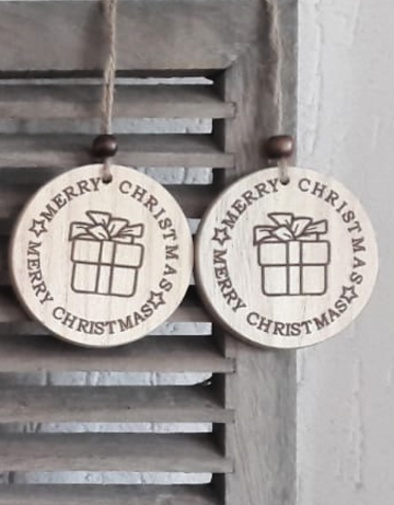 Foto kersthanger cadeaus