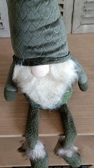 Groene gnoom bovenaf