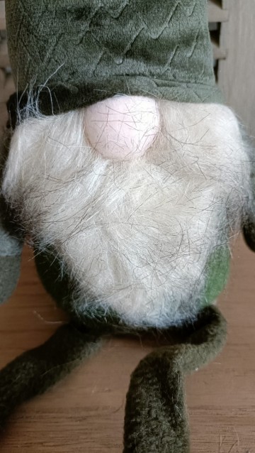 Groene gnoom dichtbij