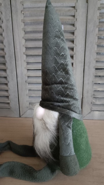 Groene gnoom zijkant