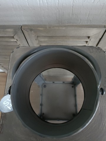 Grote grijze lantaan bovenaf