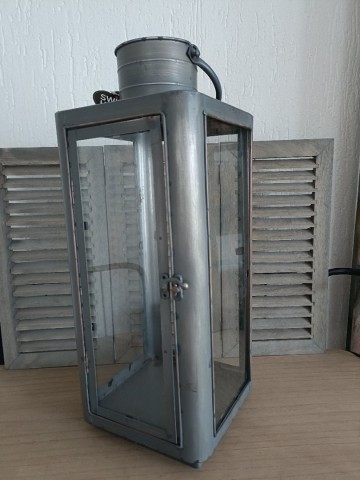 Grote grijze lantaan opzij