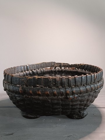 Handgemaakte leemmand vookant