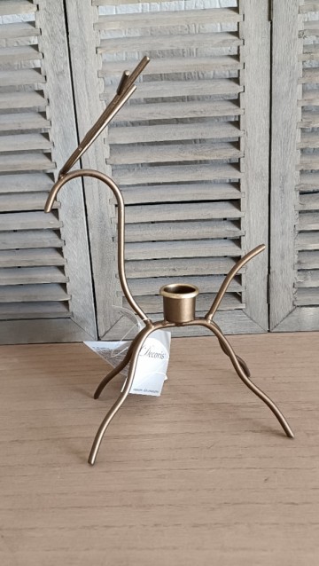 Kaarsenstandaard in vorm van een eland