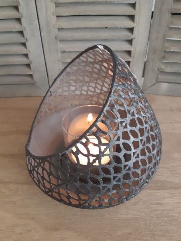 Schuine windlicht2 18 x 16 72114