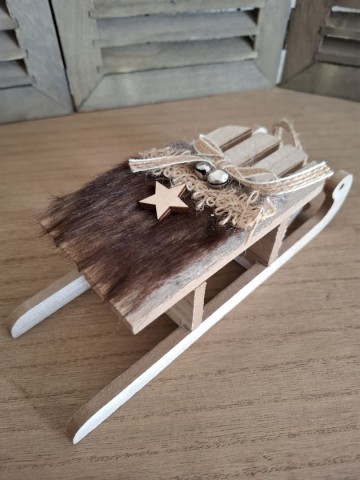 Sleetje bruin met ster