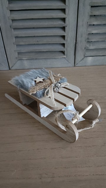 Sleetje grijs met ster