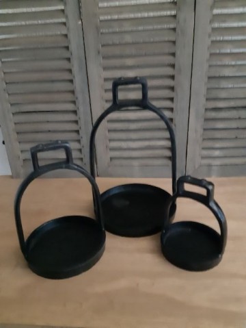 Stijgbeugel zwart apart