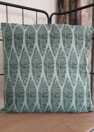 Stoffen kussen groen