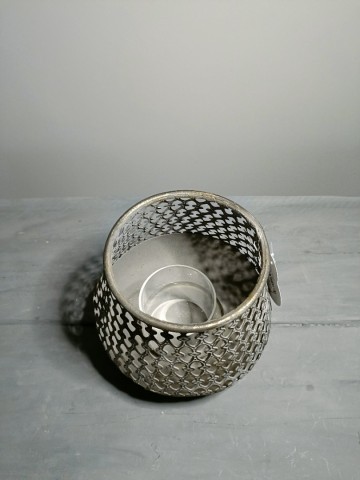 Zago windlicht 18x15 schuin bovenaanzicht