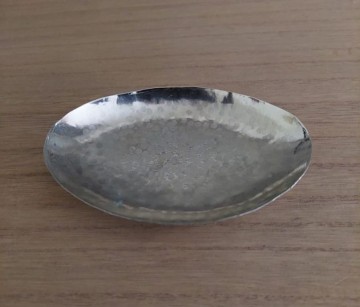 Zilverkleurig schaaltje hoofdfoto